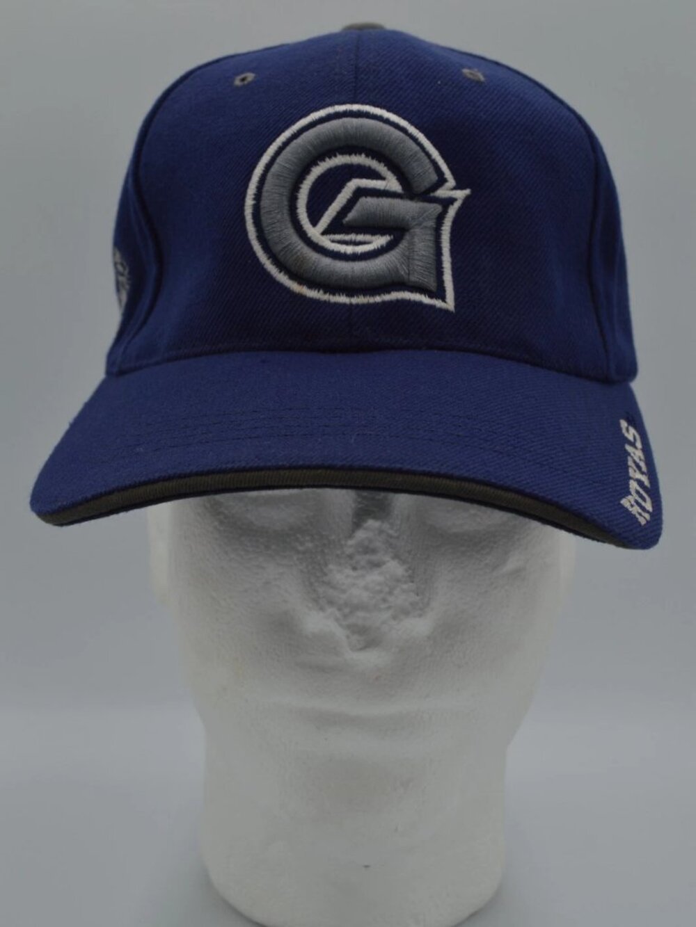 New Era Authentic Mens Blue Georgetown Hoyas Snapback Hat NCAA Outdoor One Size